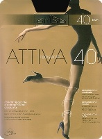 Колготки женские Attiva 40 Omsa 2, 3, 5 черный Распродажа 50%